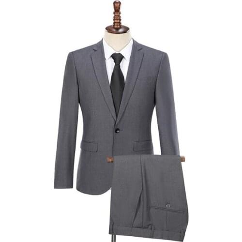 Groomsmen suits mens blazers professional trajes de hombre de vestir elegantes wedding business is getting fit host casual show