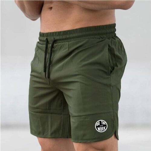 Mens Gym Workout Mesh Comfortable Bodybuilding Training Fashion Brand Breathable Muscle Fitness Running Plus Size Sports Shorts