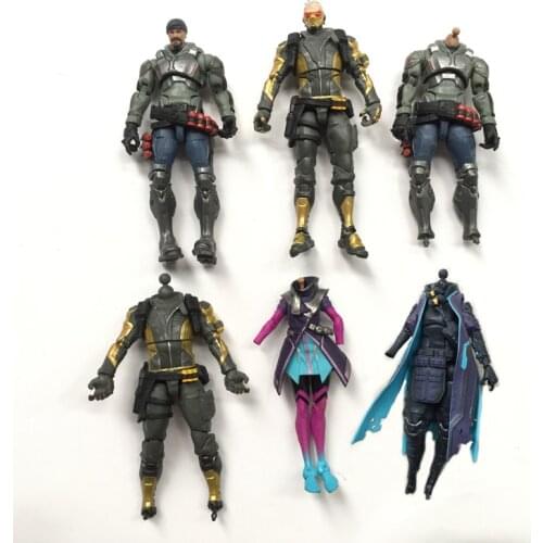 Overwach SHF Olivia Colomar Ana Amari SOLDIER 76 Jack Morrison Joints Movable Action Figure Model Toys