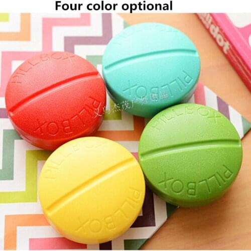 2019 New Pill Box Emergency box portable first aid kit Travel 4 lattice small Medical Kit Family Mini drugs Storage bag