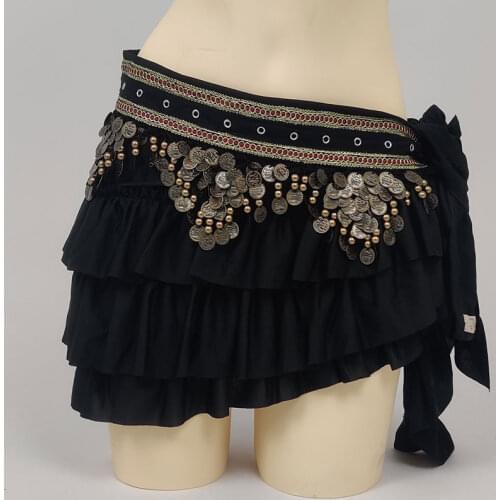 Tribal Dance Belt High Grade Belly Dance Hip Scarf For Women BellyDance Costume Accessories