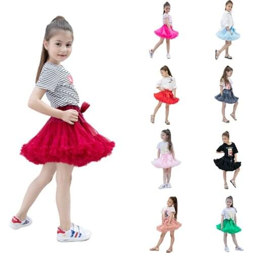 Full-size Fluffy baby Teenage Girl Adualt Women Pettiskirt Tutu Women Tutu Party Dance Adult Skirt Performance Cloth TulleSkirt