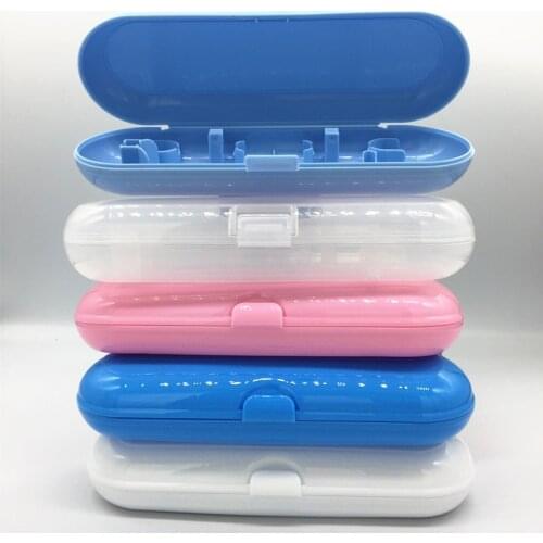 Portable Travel Electric Toothbrush Case Fit for Oral B Storage Plastic Box Tooth Brush Protect Holder for Hiking Camping