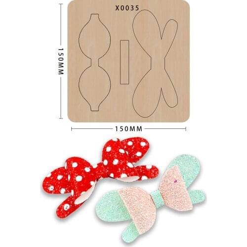 Cutting dies DIY bow new die cut &wooden dies Suitable for common die cutting machines on the market