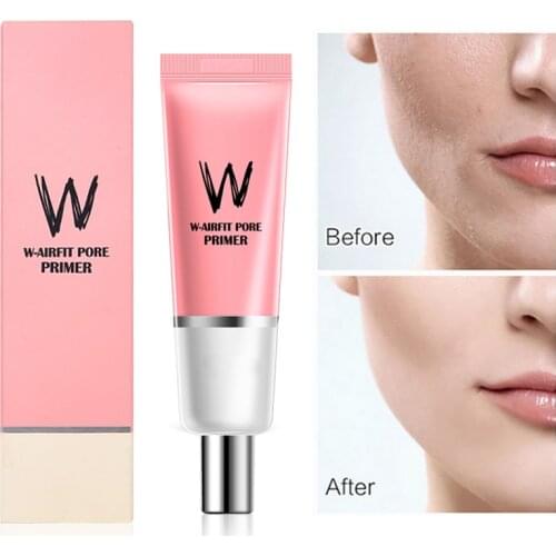 Dropship Wlab W-Airfit Pore Primer Concealer Cream Brighten Face Smooth Invisible Pores Korea Cosmetics