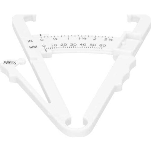 Body Fat Caliper Handheld Unisex Body Fat Measurement Device Skinfold Caliper