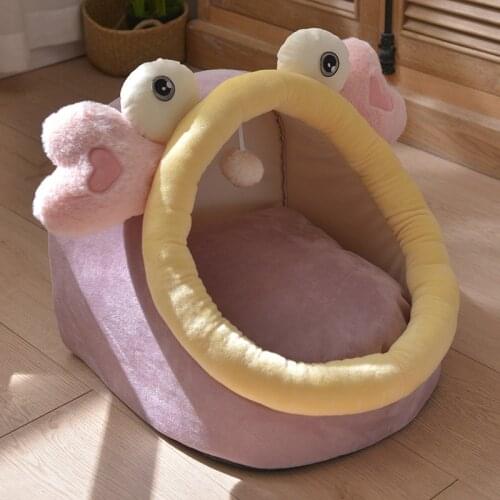 Removable Cat Bed House Kennel Cat Rug Pet Bed Dog Bed Sofa Dog House Pet Beds for Dogs Kitten Bed Cat House Cat Accessories Pet