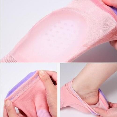 Silicone Invisible Inner Height Insoles Lifting Increase Socks Outdoor Foot Pad Heel Cushion Insole Men/Women JL