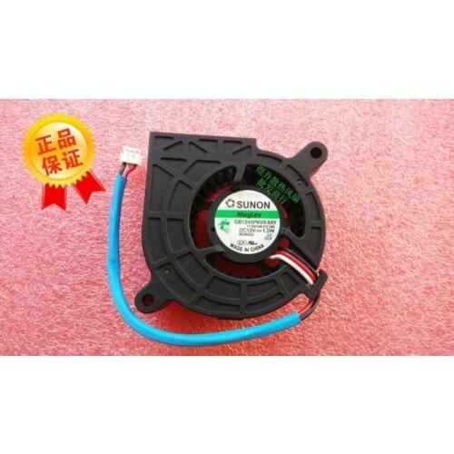 SUNON GB1245PKVX-8AY 11.B4166.F.X.GN DC 12V 1.2W 3-line Projector Cooling Fan