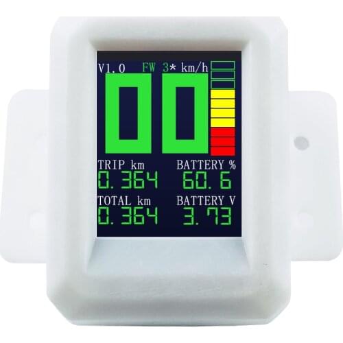 TFT Screen V2 Module based on VESC w/ GPS/Standard E-Bike Screen DIY Accessory for Electric Skateboard Distance Display Flipsky