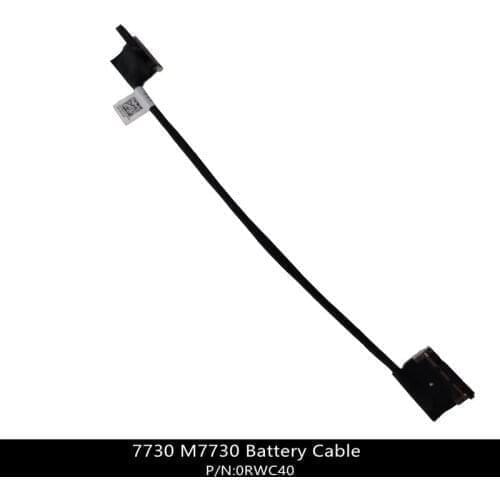 100 Pcs/ Bag For Dell Precision 7730 M7730 Battery Cable - RWC40 0RWC40 DC020031000 w/ 1 Year Warranty