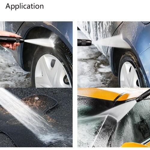 Water Gun Garden Hose Sprinkler Metal Foam Throwing Car Washing Tool High Pressure Washer Garden Sprayer Car Wash High Pressure