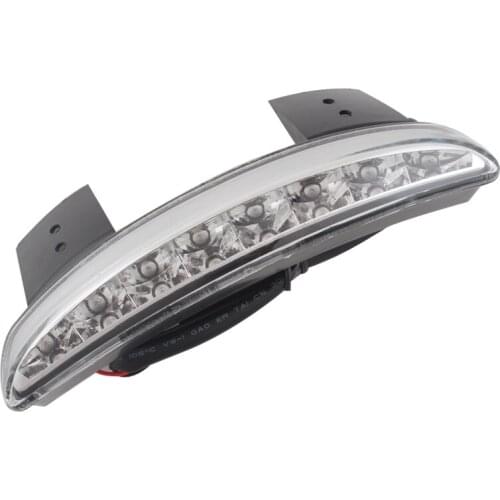 Motorcycle Rear Fender Tailing Edge LED Brake Tail Light Running Light For Harley Sportster XL 883 1200 Iron 48 72 Roadster