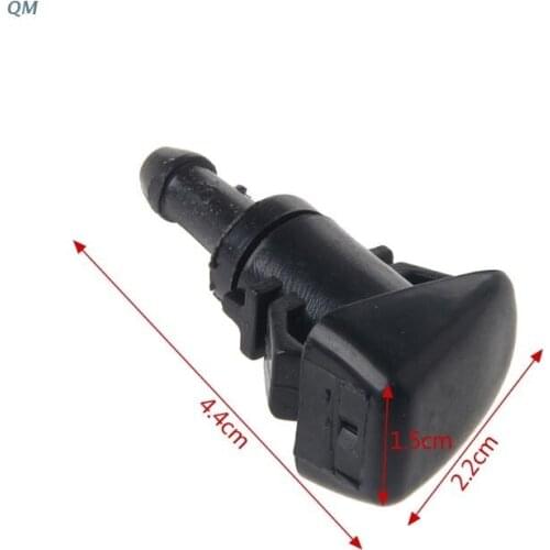 13MF 2 Pcs Windshield Washer Wiper Water Spray Nozzle For Chrysler 300C