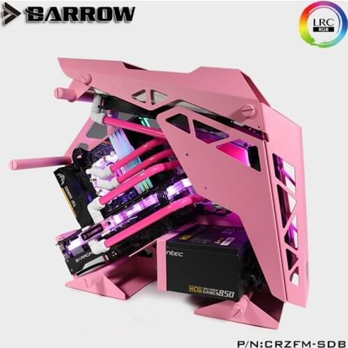 Barrow Waterway Board For Cougar Conquer Mini Case For Intel CPU Water Block&Single GPU Building RGB 5V 3PIN Waterway CRZFM-SDB