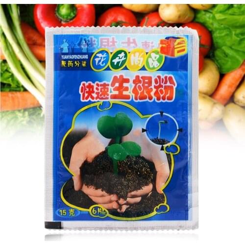 Fast Rooting Powder Bonsai Plant Growth Regulator Hormone Growing Root Seedling Germination Cutting Seed Aid Fertilizer