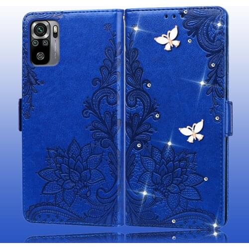 Phone Case For Redmi Note 10 Pro Case Leather Shiny Wallet Cover On Xiaomi Redmi Note 10 5G Case Flip Cover On Redmi Note 10s