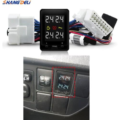 Digital Tire Pressure Monitor OBD TPMS for Toyota Corolla 2014 RAV4 Camry Prado Prius 2015 2016 2017 Security Alarm