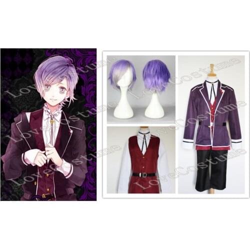 Diabolik Lovers Kanato Sakamaki Cosplay Costume any size Tailor made