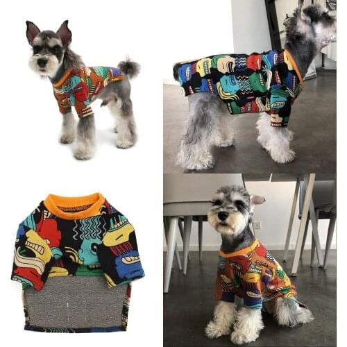 French Bulldog Clothes Pug Clothing Schnauzer Dog Hoodie Coat Yorkie Poodle Bichon Pomeranian Pet Clothing Dog Costume Dropship