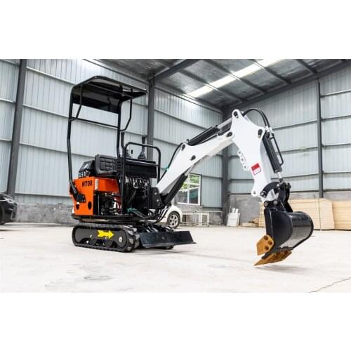 800kg Hydraulic Post hole crawler small track mini Excavator digger / digging machine with Competitive Prices