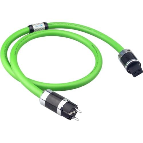 Hifi Speaker IEC Silver plated Audio Power Cable EU Power Plug 20A Power Plug cord