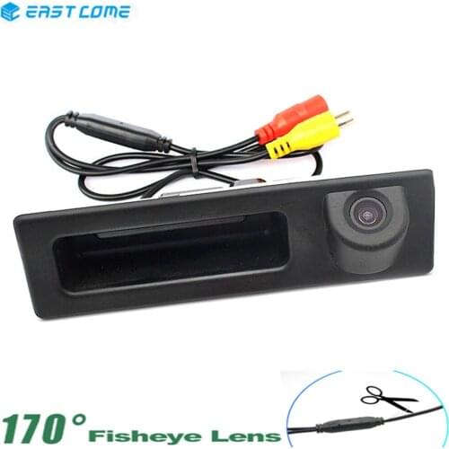 Reverse Camera 1080P Trunk Handle Car Rear View Camera For BMW X1 X3 X4 X5 F30 F31 F34 F07 F10 F11 F25 F26 E84 Car Camera