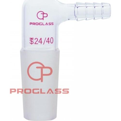 Laboratory Adapters Inlet, Inner Joint,90°,24/40