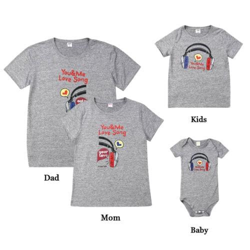 Summer Short Sleeves O-Neck Casual T-Shirts New Family Matching Outfits Parents Child T-Shirts