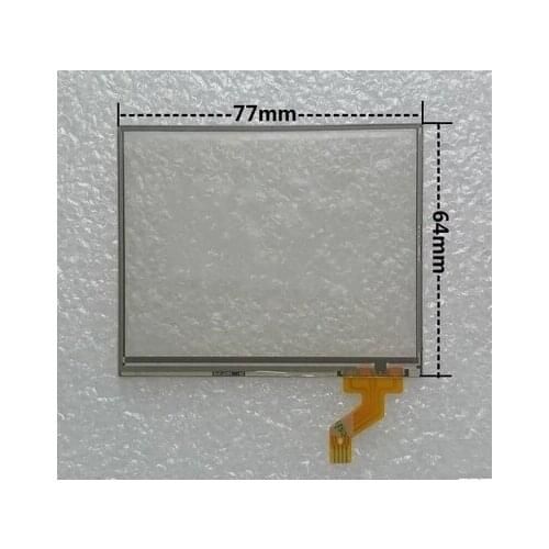 New 3.5 inch 77*64 new inch resistance type 4 line inquiry machine GPS touch screen 77MM*64MM