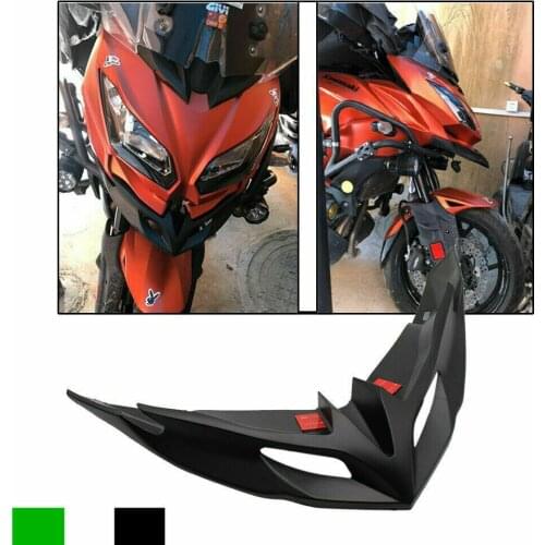 For KAWASAKI Versys 650 KLE 650 2015-2020 Front Winglet Aerodynamic Spoiler Fin