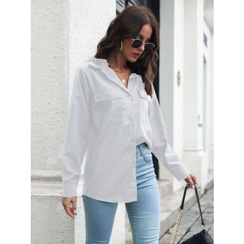 Женские хлопковые рубашки QDNIXILA China At AliExpress