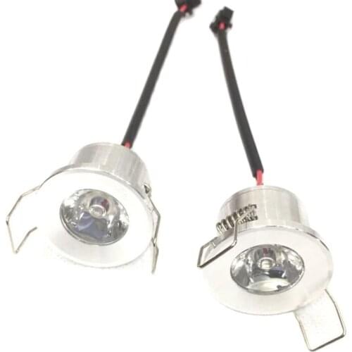 15degress silver spot 20pcs Mini LED Einbaustrahler 3W mit Trafo Stecksystem Einbauspot Deckenspots Einbauleuchten Einbaurahmen