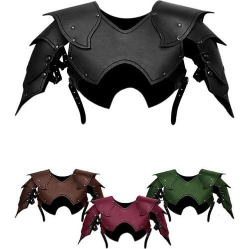 Medieval Viking Warrior Gladiator Samurai Battle Knight Pauldrons Shoulder Armor Renaissance Vintage Party props Cosplay