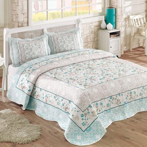 My blanket Nora Double Personality Quilted Bedspread Adults For Special Fabric Produced Real Turkish Made Washed Ironed Vicinity