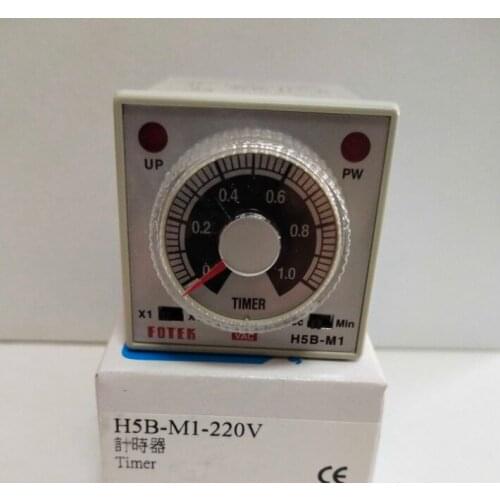 Taiwan new original FOTEK Time Relay H5B-M1-220V