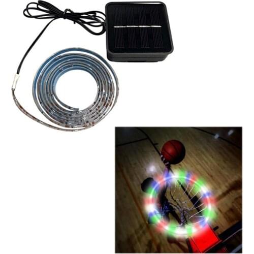 Outdoor Basketball Rim Led Light Strip LED Basketball Hoop Lights Glow-in-The-Dark Rim Lights For Team Sport Accessories