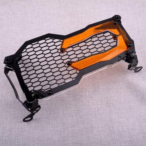 CITALL Orange Headlight Protector Grille Grill Guard Cover Trim Fit For BMW R1200GS LC ADV GSA R1200 GSA 1250 R1250GS