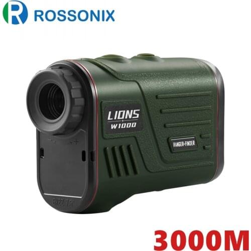 100% High precision HD 3000M long range hunting digital laser rangefinder monocular telescope laser distance meter golf measure