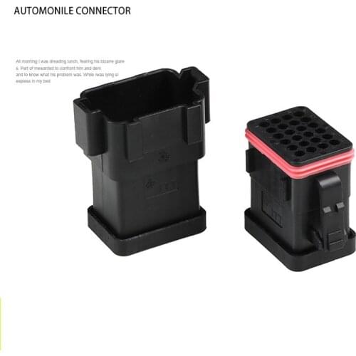 2-50sets 24pin auto housing electric plug 1320150075 wiring harness plug cable connector 132015-0075