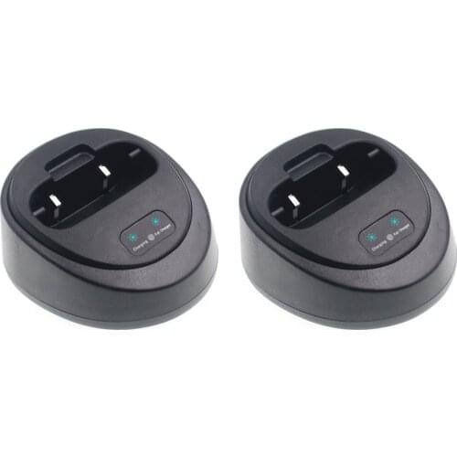 2PCS Anysecu B01 Charger Desktop for B01 Bluetooth PTT Speaker Zello Handeld Microphone