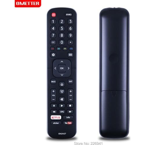 Brand new EN2H27 for Hisense LED Smart TV Remote Control RC3394408 / 01 EN2H27B EN2H27HS ER-31607R ER-22655HS