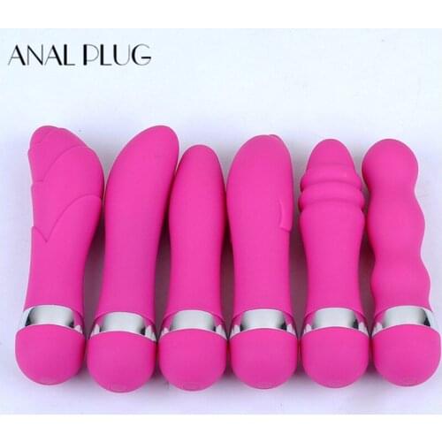 ANAL PLUG Mini Sex products Dildo Sex Toys for Woman Silicone Speed Vibrator Adult Games Masturbator G Spot Sex Machine