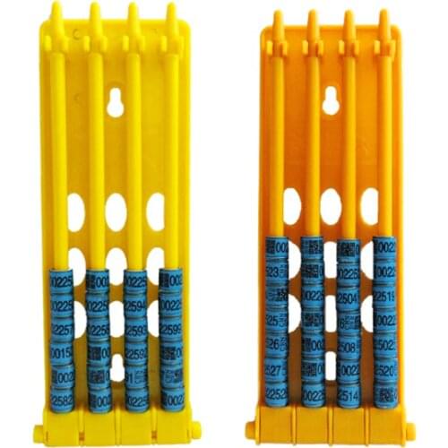 Pigeon Parrot Leg Ring Stand Bird Training Articles Foot Ring Holder Band Rack