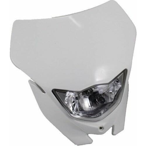 White Head Light Headlight For Kawasaki Suzuki Yamaha Dirt Bike Off-Road KDX
