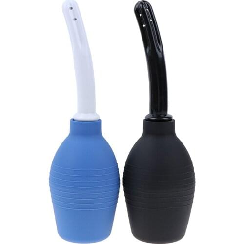 2 Types Women Men Anal Cleaner Enema Cleaning Container Vagina Cleaner Douche Enema Bulb Medical Rubber Health Hygiene Tool