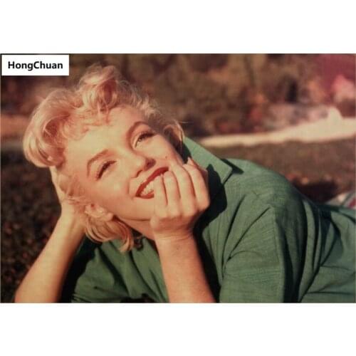 Lovely Marilyn Monroe Square/Round Diamond Painting Diamond Cross Stitch 5D DIY Diamond Mosaic Embroidery Home Decoration Gift