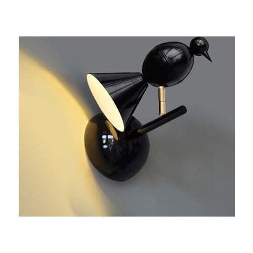 Nordic Creative Bird Wall Sconces Modern LED Wall Light Fixtures For Bedroom Bedside Wall Lamp Home Decor Lighting Luminaire
