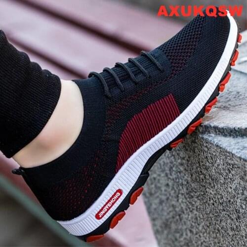 Summer Running Shoes Fashion Outdoor Mens Color High Quality Brand Bandage Breathable Shoes Mesh Soft Letters Tennis Mens Shoes
