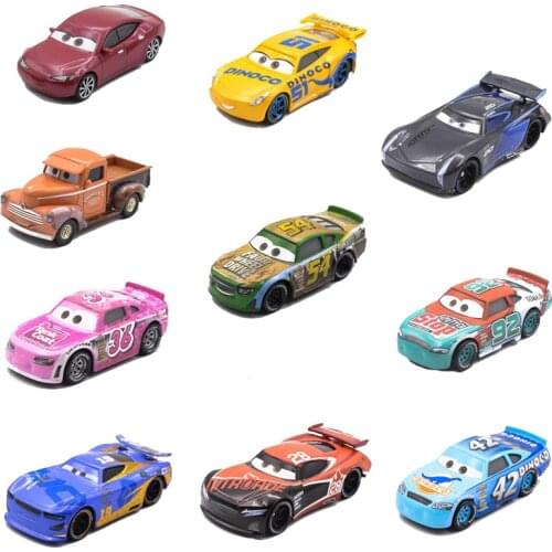 40 Style Disney Pixar Cars 3 Diecasts Vehicles Toys Lightning McQueen Storm Jackson Mater DocHudson Car Model For Children Gift